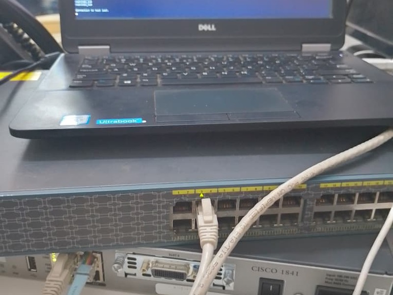 Pre-configuring network hardware before an on-site visit
